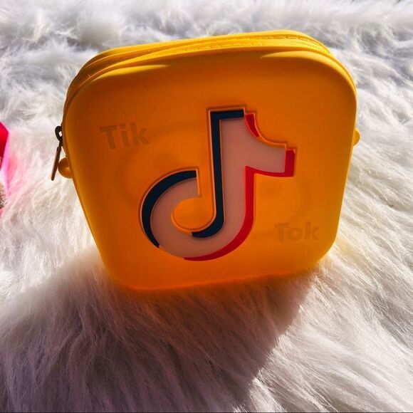 Brand New Yellow Tik‎ Tok Coin Purse Mini Purse - Picture 4 of 8